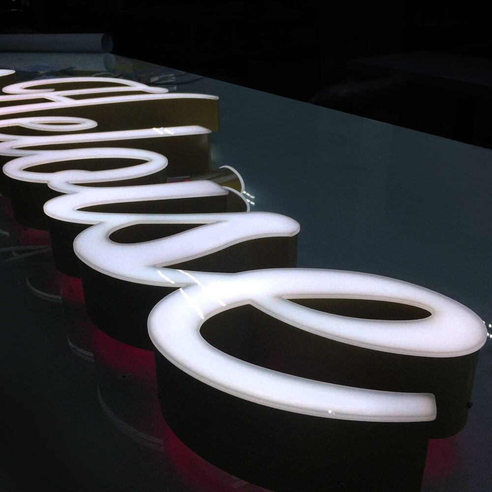 channel letter - illuminated signs - signage - led signs - 3d letters